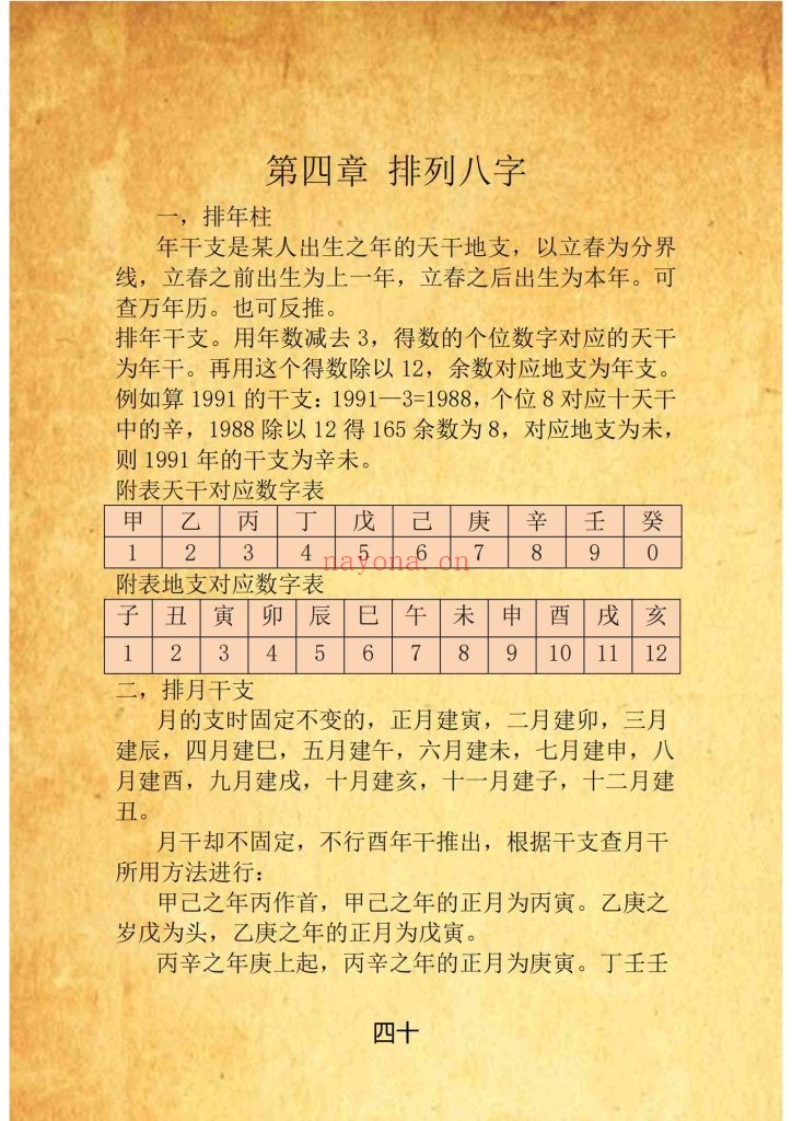 《八字玉花经》10