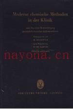Moderne chemische Methoden in der Klinik