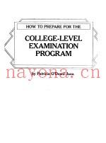HOW TO PREPARE FOR THE COLLEGE-LEVEL EXAMINATION PROGRAM