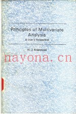 PRINCIPLES OF MULTIVARIATE ANALYSIS
