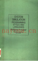 SYSTEM SIMULATION PROGRAMMING STYLES AND LANGUAGES
