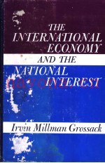 The International Economy and the National Interest