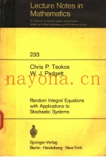 RANDOM INTEGRAL EQUATIONS WITH APPLICATIONS TO STOCHASTIC SYSTEMS
