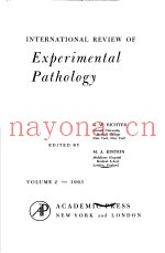 INTERNATIONAL REVIEW OF EXPERIMENTAL PATHOLOGY  VOLUME 2