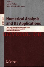 Numerical Analysis and Its Applications Third International Conference
