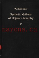 SYNTHETIC METHODS OF ORGANIC CHEMISTRY  VOL.17