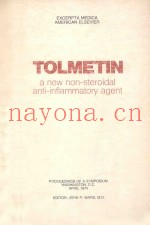 TOLMETIN A NEW NON-STEROIDAL ANTI-INFLAMMATORY AGENT