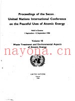 PROCEEDINGS OF THE SECOND UNITED NATIONS INTERNATIONAL CONFERENCE ON THE PEACEFUL USES OF ATOMIC ENE