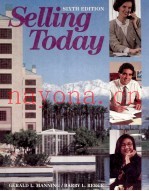 SELLING TODAY BUILDING QUALITY PARTNERSHIPS SIXTH EDITION
