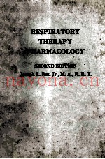 RESPIRATORY THERAPY PHARMACOLOGY SECOND EDITION
