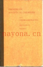 Treatise on analytical chemistry;v.4;pt.1:Theory & practice.2nd ed.