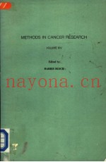 METHODS IN CANCER RESEARCH  VOLUME  XIV