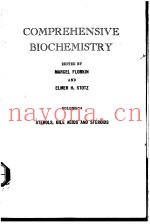 COMPREHENSIVE BIOCHEMISTRY VOLUME 10