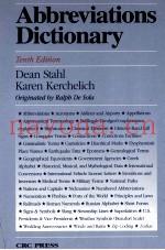 ABBREVIATIONS DICTIONARY TENTH EDITION