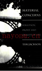 MATERIAL CONCERNS:POLLUTION
