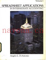 Spreadsheet Applications in Intermediate Accounting Volume 1
