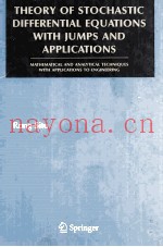 THEORY OF STOCHASTIC DIFFERENTIAL EQUATIONS WITH JUMPS AND APPLICATIONS MATHEMATICAL AND ANALYTICAL 