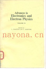 Advances in Electronics and Electron Physics VOLUME 54