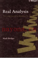 Real Analysis A Constructive Approach