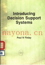 INTRODUCING DECISION SUPPORT SYSTEMS
