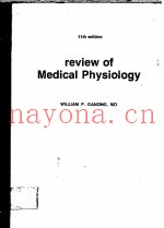 REVIEW OF MEDICAL PHYSIOLOGY  11THE EDITION