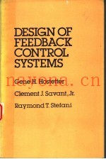 DESIGN OF FEEDBACK CONTROL SYSTEMS