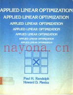 APPLIED LINEAR OPTIMIZATION