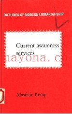 CURRENT AWARENESS SERVICES