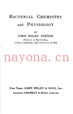 BACTERIAL CHEMISTRY and PHYSIOLOGY