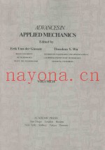ADVANCES IN APPLIED APPLIED MECHANICS VOLUME 34