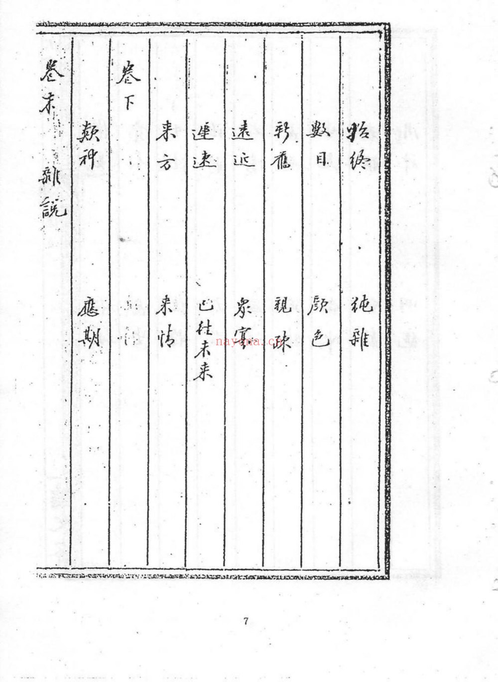 《六壬说约影印》PDF电子书（340页）