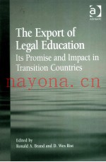 The export of legal education