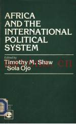 AFRICA AND THE INTERNATIONAL POLITICAL SYSTEM