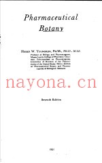 PHARMACEUTICAL BOTANY