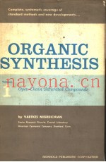ORGANIC SYNTHESIS 1