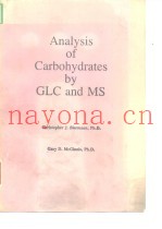 Analysis of carbohydrates by GLC and MS.1989.