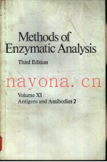 Methods of Enzymatic Analysis Third Edition Volume Ⅺ Antigens and Antibodies 2