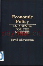 Economic Policy:an agenda for the nineties