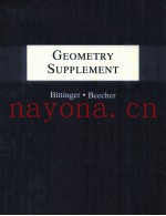 GEOMETRY SUPPLEMENT