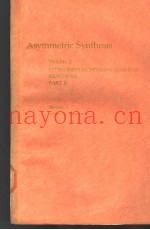 Asymmetric Synthesis Volume 3