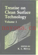 Treatise on Clean Surface Technology Volume 1