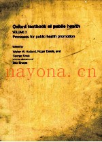 OXFORD TEXTBOOK OF PUBLIC HEALTH VOLUME 2