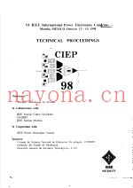 VI IEEE INTERNATIONAL POWER ELECTRONICS CONGRESS  TECHNICAL PROCEEDINGS