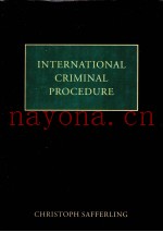 International Criminal Procedure