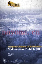 European congress of Mathematics Stockholm