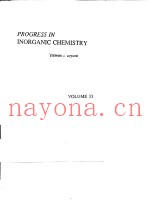 Progress in inorganic chemistry;v.33.1985.