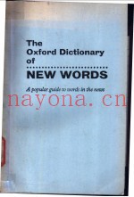 The Oxford Dictionary of New Words