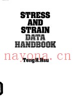 STRESS AND STRAIN  DATA HANOBOOK