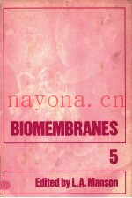 BIOMEMBRANES  VOLUME 5
