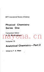 VOLUME 13 ANALYTICAL CHEMISTRY-PART 2
